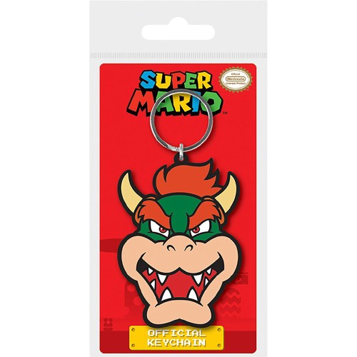 Super Mario - Bowser Rubber Keyring