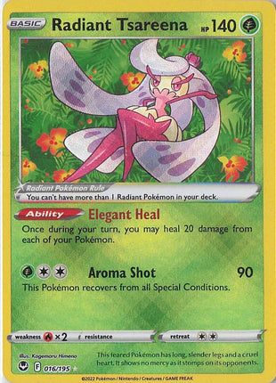 Radiant Tsareena 016/195