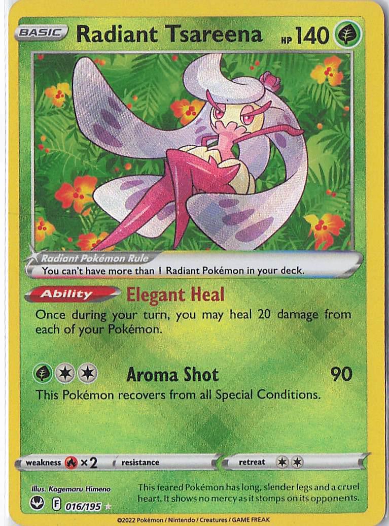 Radiant Tsareena 016/195