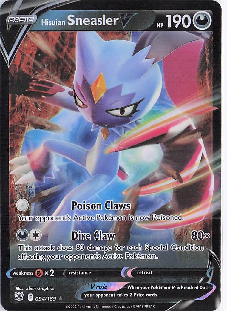 Hisuian Sneasler V 094/189