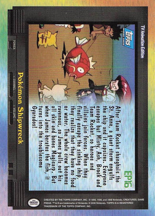 EP16 Pokemon Shipwreck - Topps