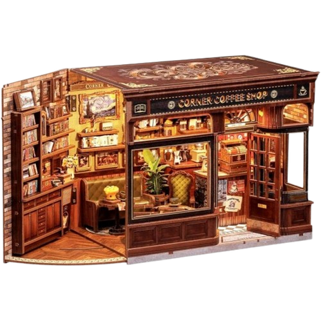 Book Nook Corner Coffee Shop DIY Kit