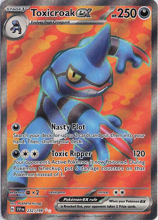 Toxicroak ex 232/198