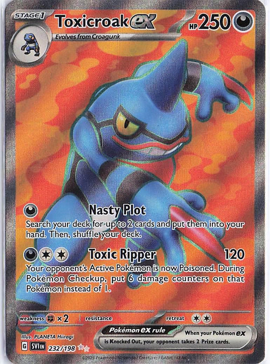 Toxicroak ex 232/198