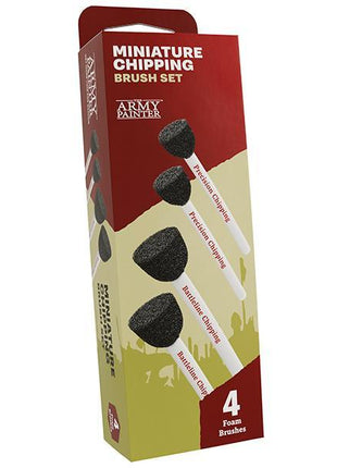 The Army Painter - Miniature Chipping Brush Set