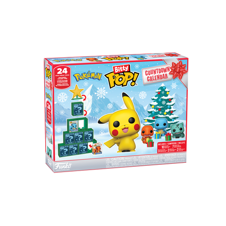 Pokemon - Bitty POP! 24 Day Countdown Advent Calendar