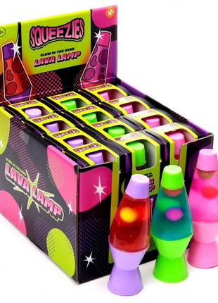 Squeezies - Lava Lamp Glow in the Dark Squishy