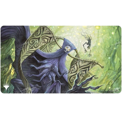 Ultra Pro - Magic: The Gathering - Duskmourn Playmat Mythic Cycle Green