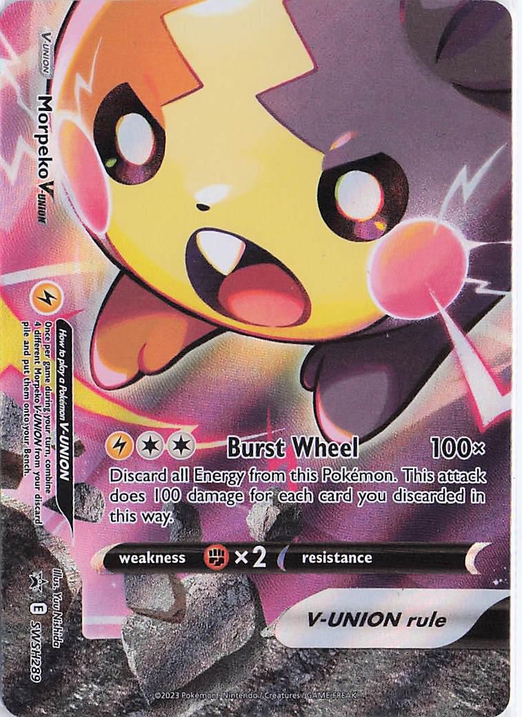 Morpeko V-Union SWSH287-290 (SET)