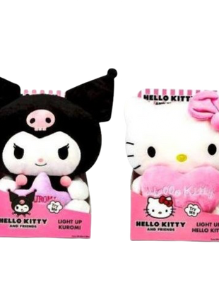 Hello Kitty - Hello Kitty & Kuromi Light Up Plush