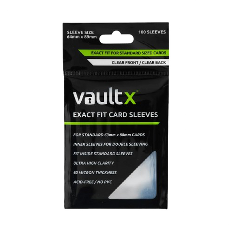 Vault X - Exact Fit Sleeves (100)
