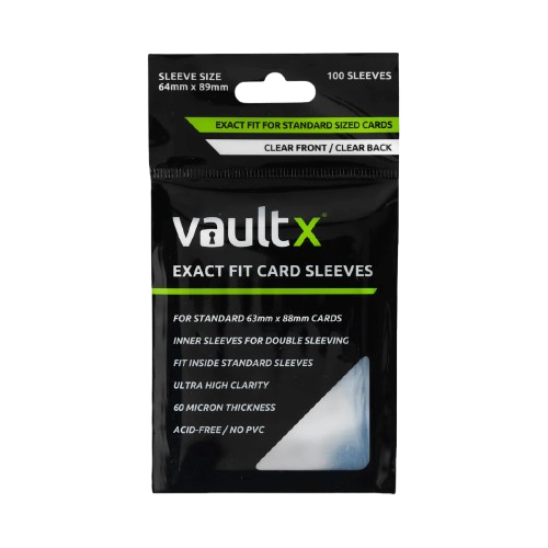 Vault X - Exact Fit Sleeves (100)