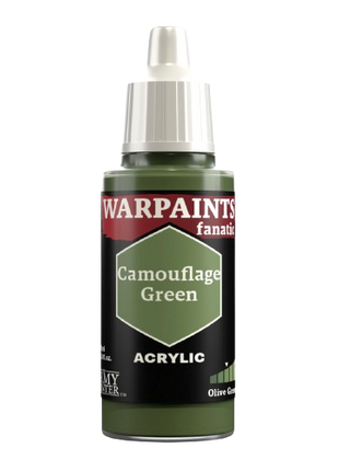 The Army Painter - Warpaints Fanatic Acrylic: Camoflage Green