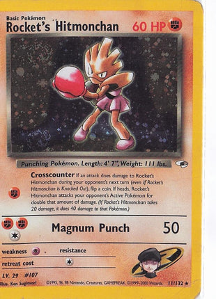 Rocket’s Hitmonchan 11/132 (H)(D)