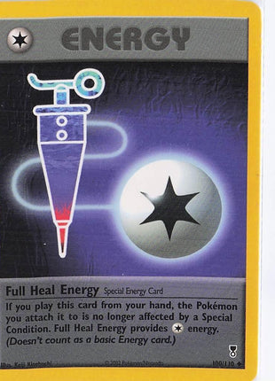 Full Heal Energy 100/110
