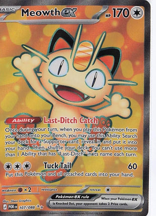 Meowth ex 107/088
