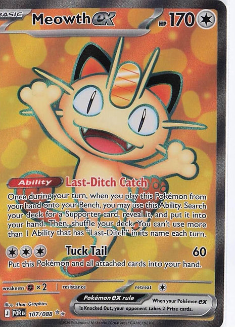 Meowth ex 107/088