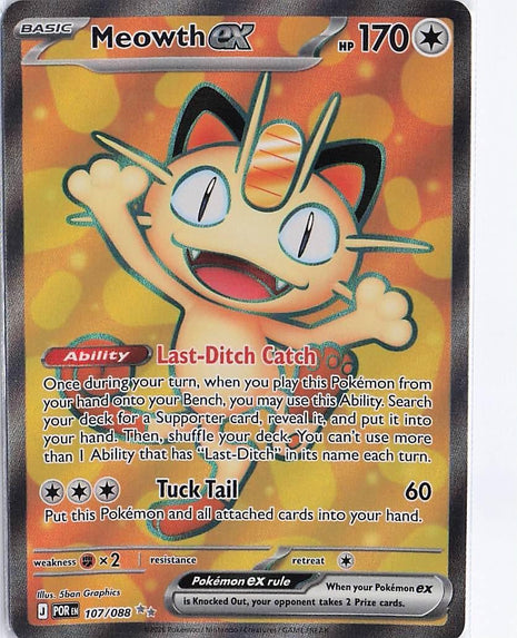 Meowth ex 107/088