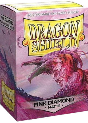 Dragon Shield - Matte Pink Diamond Sleeves (100)