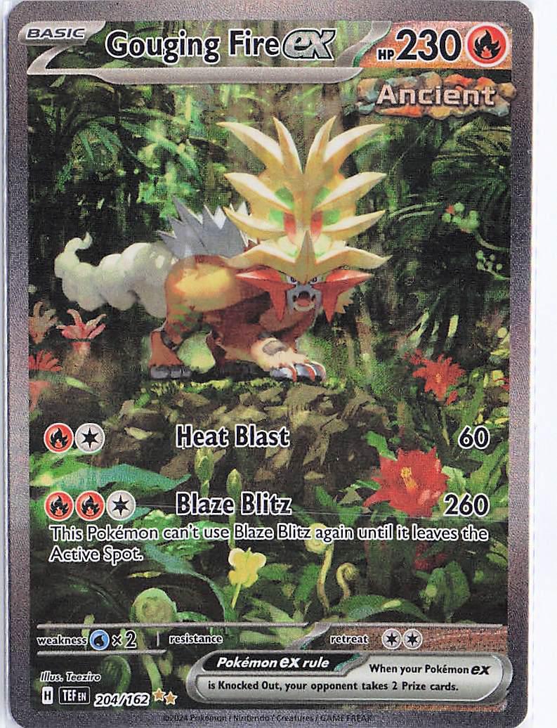 Gouging Fire ex 204/162