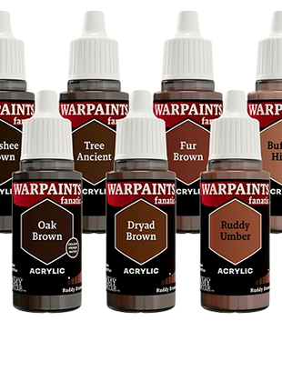The Army Painter - Ruddy Browns Flexible Triad PLUS+ Paint Set