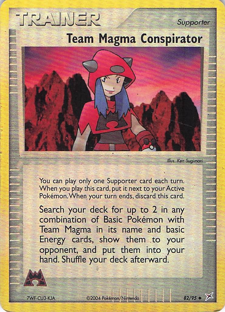 Team Magma Conspirator 82/95 (RH)