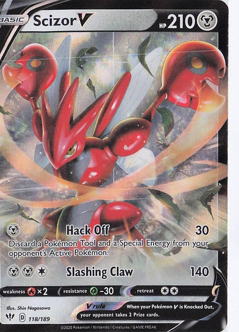 Scizor V 118/189