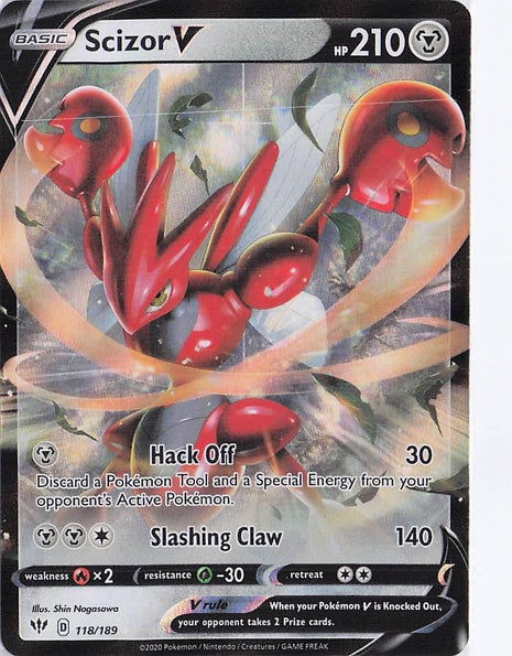 Scizor V 118/189