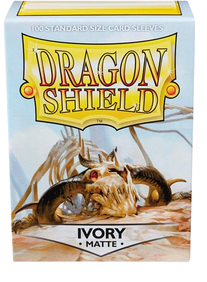 Dragon Shield - Matte Ivory Sleeves (100)