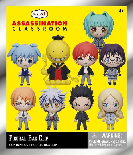 Assassination Classroom - Series 1: 3D Character Bag Clip Blind Bag
