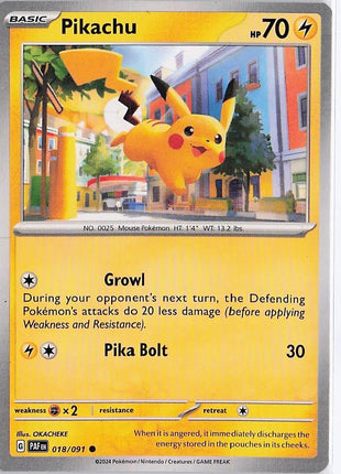 Pikachu 018/091