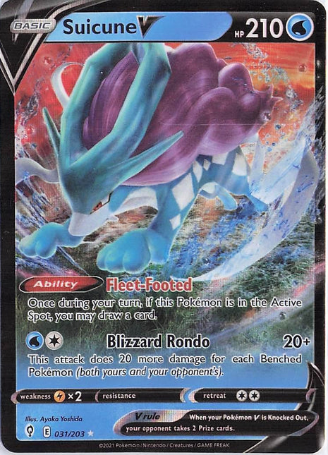 Suicune V 031/203