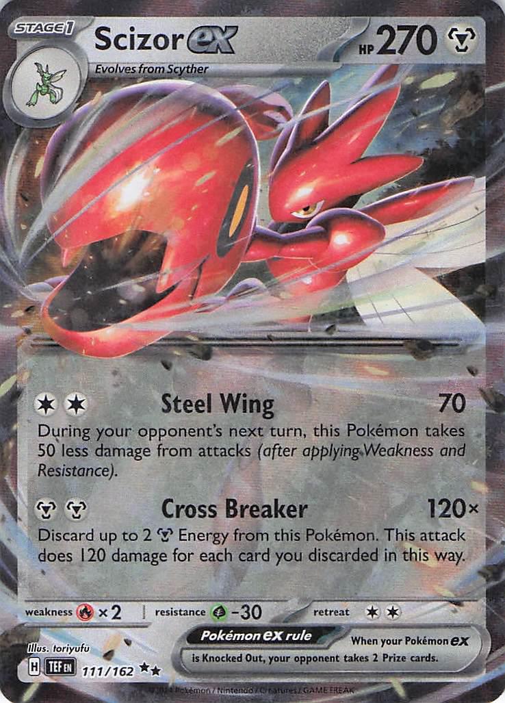 Scizor ex 111/162