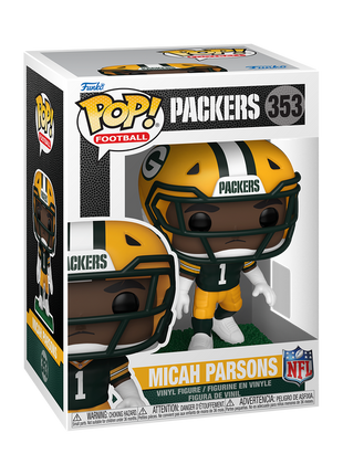 NFL - Micah Parsons (Green & Yellow Uniform) #353 Funko Pop!