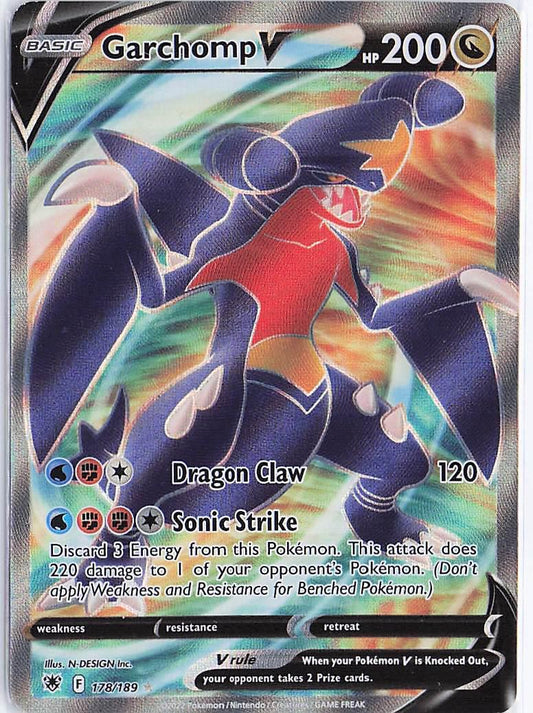 Garchomp V 178/189
