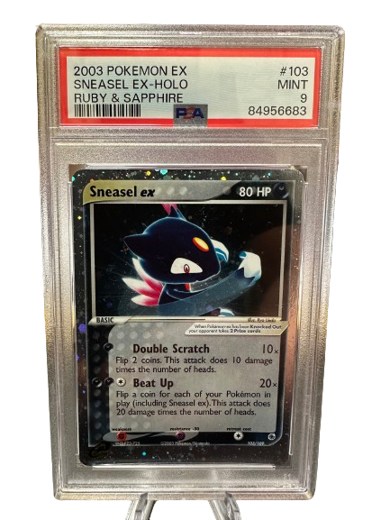 Sneasel ex 103/109 PSA 9