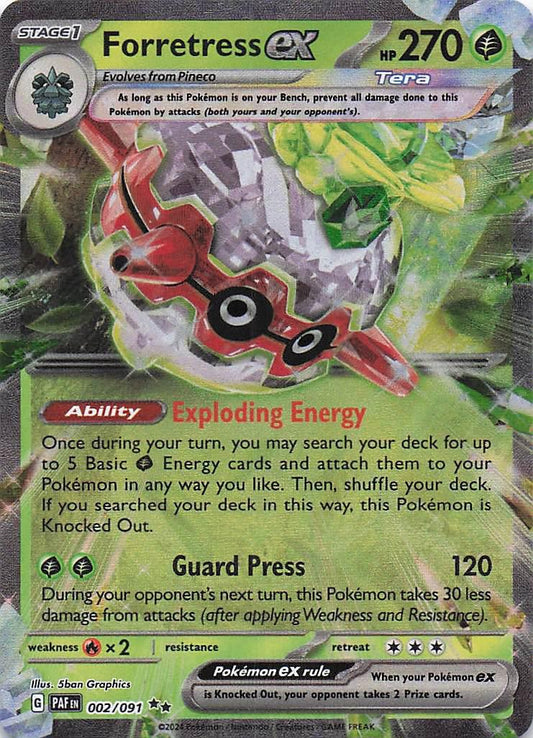 Forretress ex 002/091