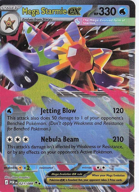 Mega Starmie ex 021/088