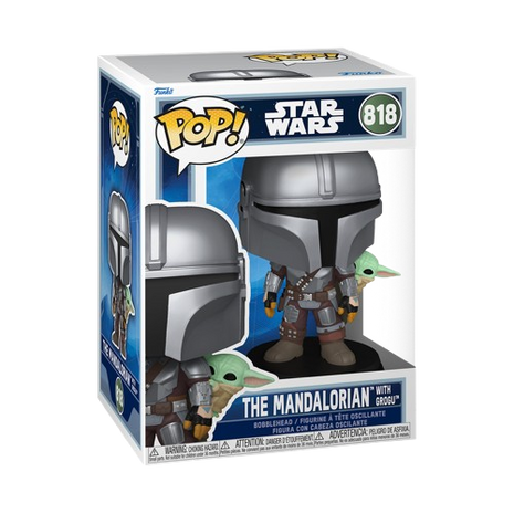 Star Wars - The Mandalorian with Grogu #818 Funko Pop!