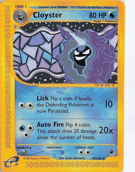 Cloyster 42/165