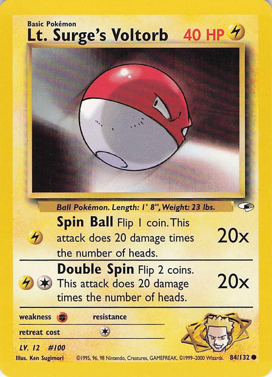 Lt. Surge's Voltorb 84/132