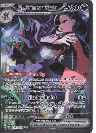 Marnie’s Grimmsnarl ex 287/217