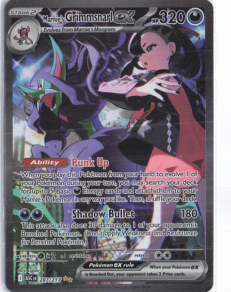 Marnie’s Grimmsnarl ex 287/217