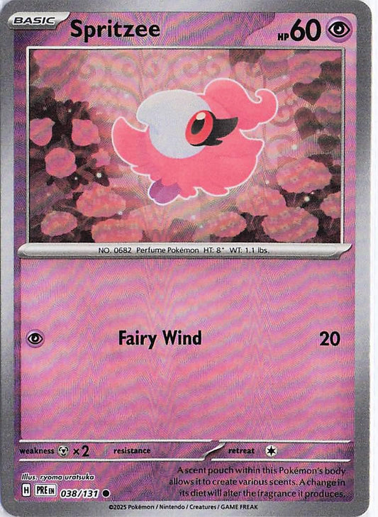 Spritzee 038/131 (Masterball Holo)