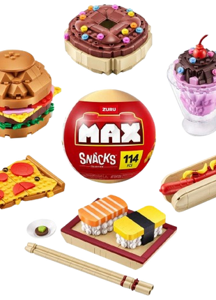 MAX Snacks Collection - Construction Mystery Capsule S1