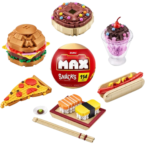 MAX Snacks Collection - Construction Mystery Capsule S1