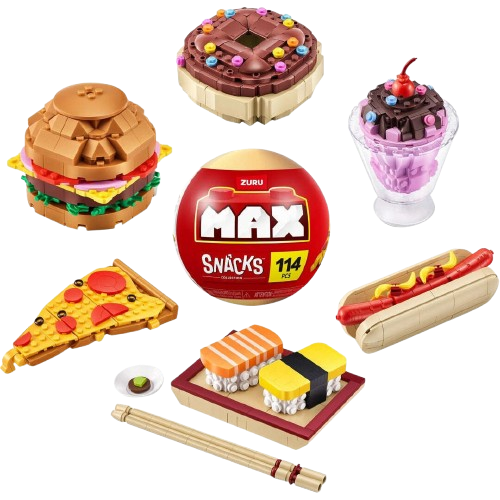 MAX Snacks Collection - Construction Mystery Capsule S1