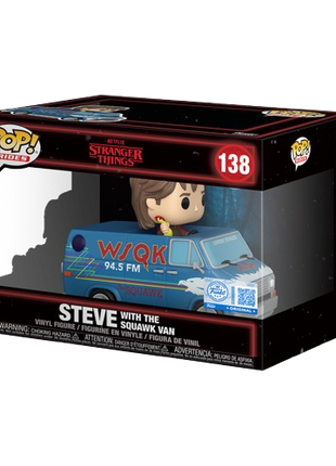 Stranger Things - Steve with Squawk Van #138 Funko Pop!