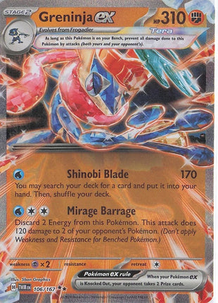 Greninja ex 106/167