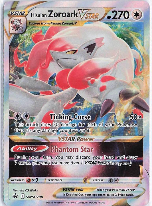 Hisuian Zoroark VSTAR SWSH298